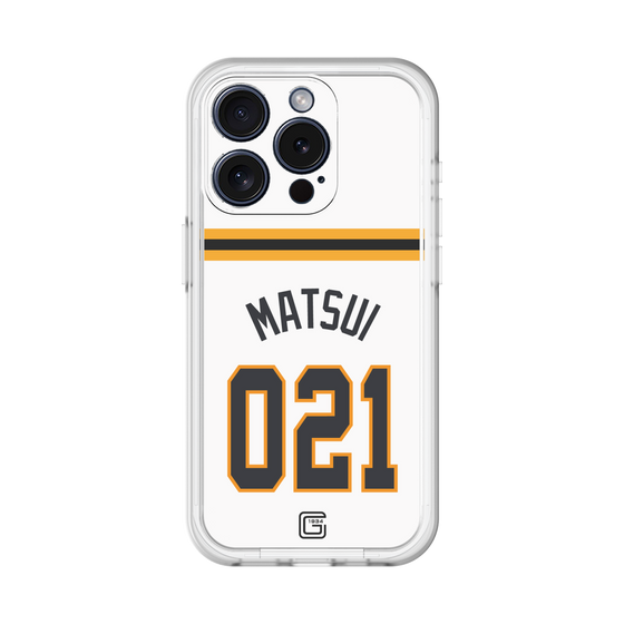 スリムプロテクションプレミアムケース［ 読売ジャイアンツ - #021 MATSUI - ホーム ］