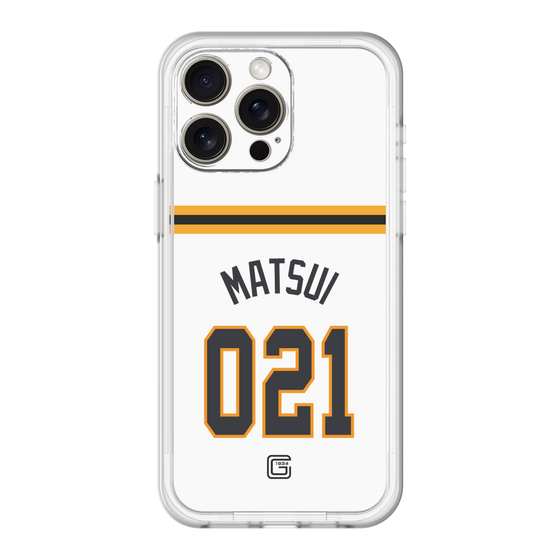 スリムプロテクションプレミアムケース［ 読売ジャイアンツ - #021 MATSUI - ホーム ］