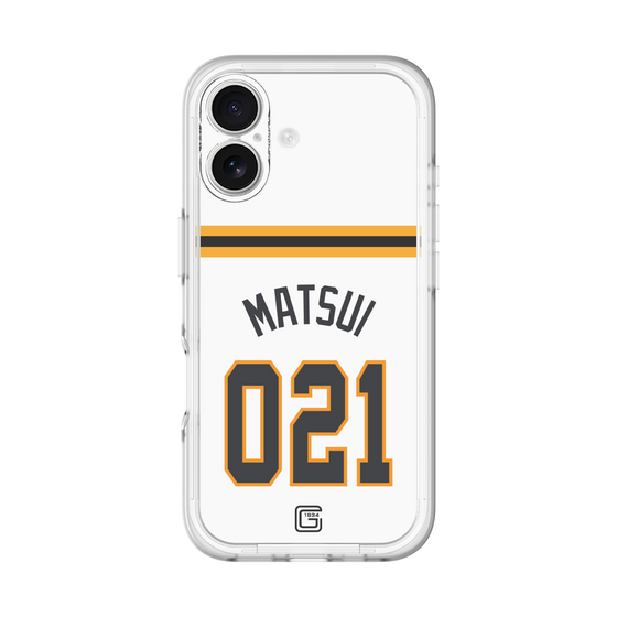 スリムプロテクションプレミアムケース［ 読売ジャイアンツ - #021 MATSUI - ホーム ］