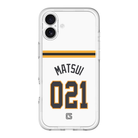 スリムプロテクションプレミアムケース［ 読売ジャイアンツ - #021 MATSUI - ホーム ］