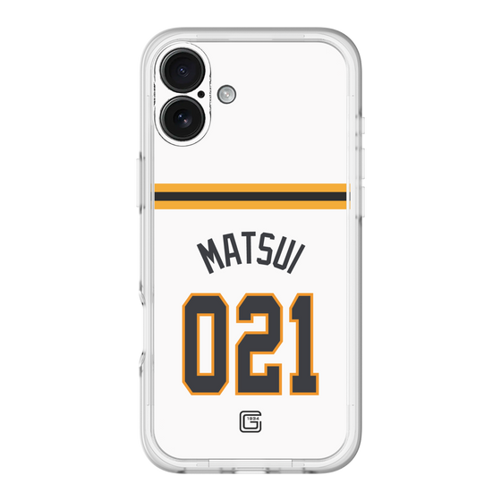 スリムプロテクションプレミアムケース［ 読売ジャイアンツ - #021 MATSUI - ホーム ］
