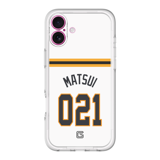 スリムプロテクションプレミアムケース［ 読売ジャイアンツ - #021 MATSUI - ホーム ］