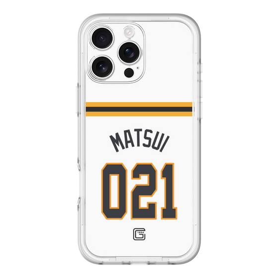 スリムプロテクションプレミアムケース［ 読売ジャイアンツ - #021 MATSUI - ホーム ］