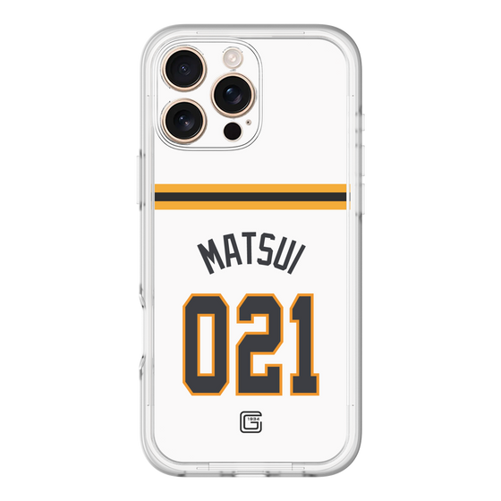 スリムプロテクションプレミアムケース［ 読売ジャイアンツ - #021 MATSUI - ホーム ］