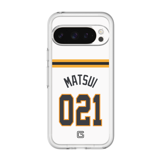 スリムプロテクションプレミアムケース［ 読売ジャイアンツ - #021 MATSUI - ホーム ］