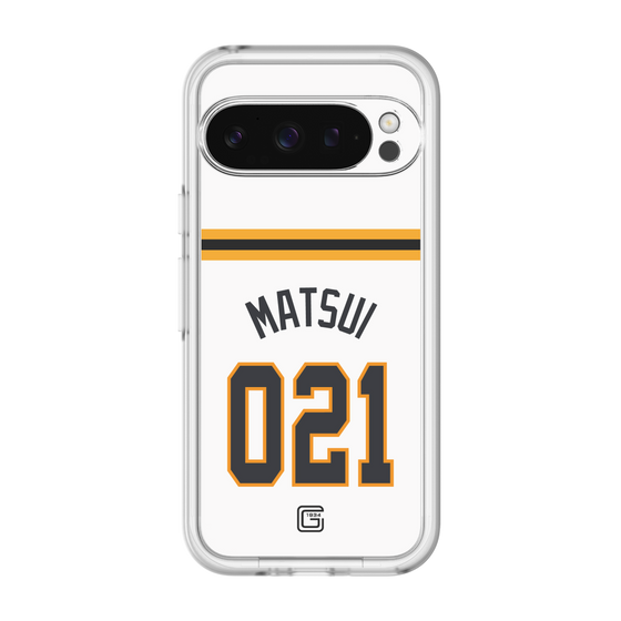 スリムプロテクションプレミアムケース［ 読売ジャイアンツ - #021 MATSUI - ホーム ］