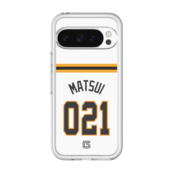 スリムプロテクションプレミアムケース［ 読売ジャイアンツ - #021 MATSUI - ホーム ］