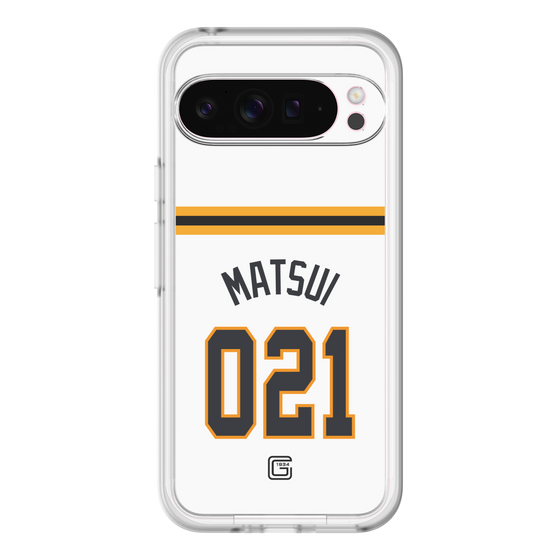 スリムプロテクションプレミアムケース［ 読売ジャイアンツ - #021 MATSUI - ホーム ］
