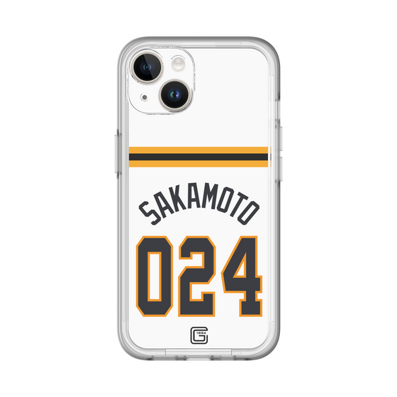 スリムプロテクションプレミアムケース［ 読売ジャイアンツ - #024 SAKAMOTO - ホーム ］