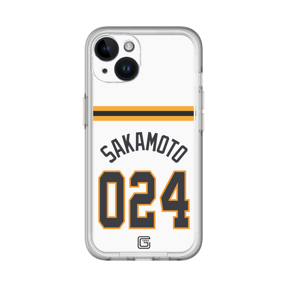 スリムプロテクションプレミアムケース［ 読売ジャイアンツ - #024 SAKAMOTO - ホーム ］