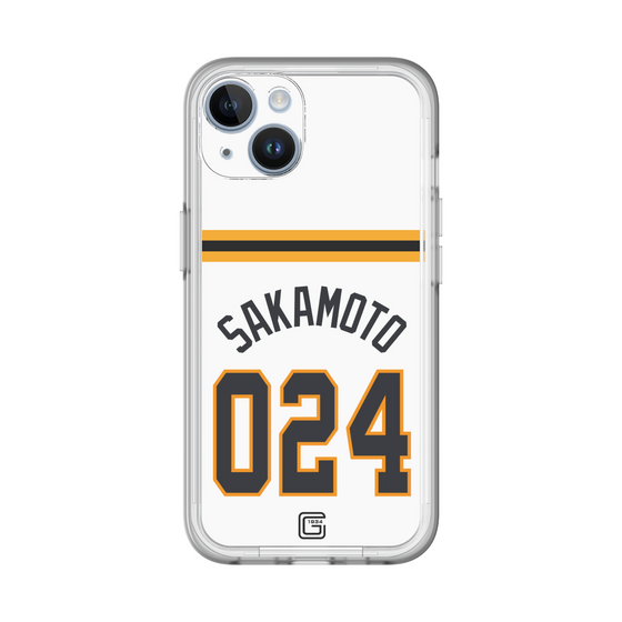 スリムプロテクションプレミアムケース［ 読売ジャイアンツ - #024 SAKAMOTO - ホーム ］