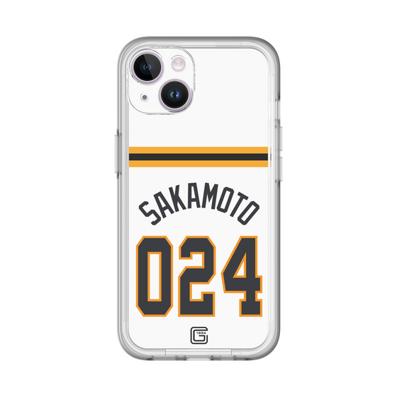 スリムプロテクションプレミアムケース［ 読売ジャイアンツ - #024 SAKAMOTO - ホーム ］