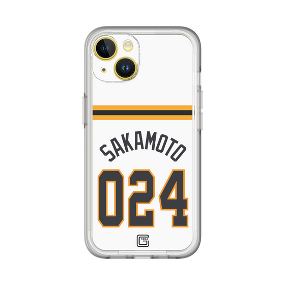 スリムプロテクションプレミアムケース［ 読売ジャイアンツ - #024 SAKAMOTO - ホーム ］
