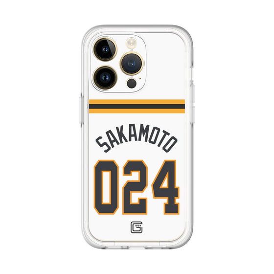 スリムプロテクションプレミアムケース［ 読売ジャイアンツ - #024 SAKAMOTO - ホーム ］