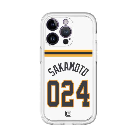 スリムプロテクションプレミアムケース［ 読売ジャイアンツ - #024 SAKAMOTO - ホーム ］
