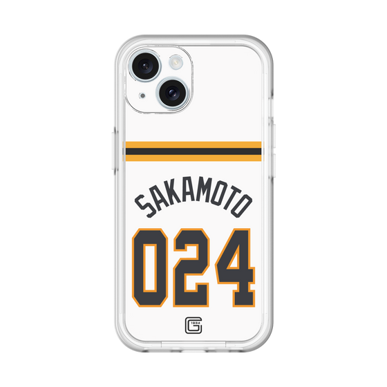 スリムプロテクションプレミアムケース［ 読売ジャイアンツ - #024 SAKAMOTO - ホーム ］