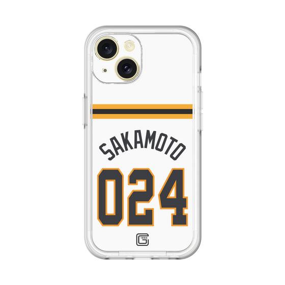 スリムプロテクションプレミアムケース［ 読売ジャイアンツ - #024 SAKAMOTO - ホーム ］