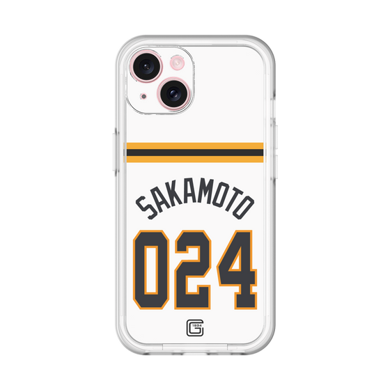 スリムプロテクションプレミアムケース［ 読売ジャイアンツ - #024 SAKAMOTO - ホーム ］