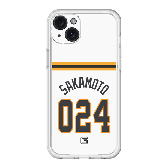 スリムプロテクションプレミアムケース［ 読売ジャイアンツ - #024 SAKAMOTO - ホーム ］