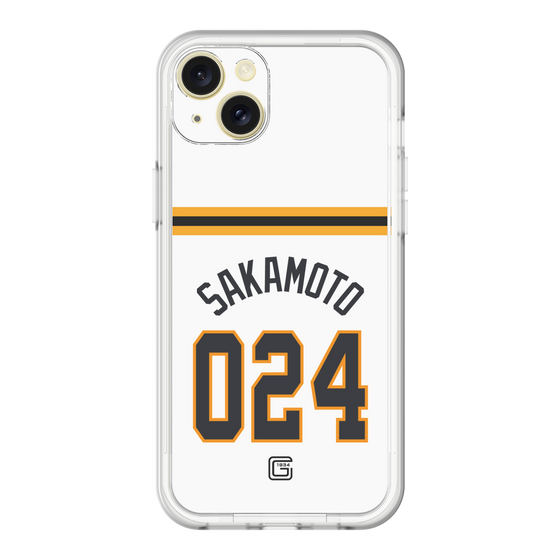スリムプロテクションプレミアムケース［ 読売ジャイアンツ - #024 SAKAMOTO - ホーム ］