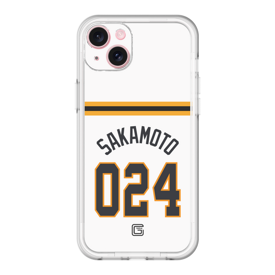 スリムプロテクションプレミアムケース［ 読売ジャイアンツ - #024 SAKAMOTO - ホーム ］