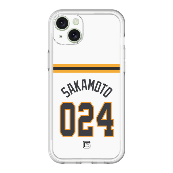 スリムプロテクションプレミアムケース［ 読売ジャイアンツ - #024 SAKAMOTO - ホーム ］