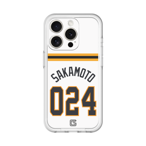 スリムプロテクションプレミアムケース［ 読売ジャイアンツ - #024 SAKAMOTO - ホーム ］