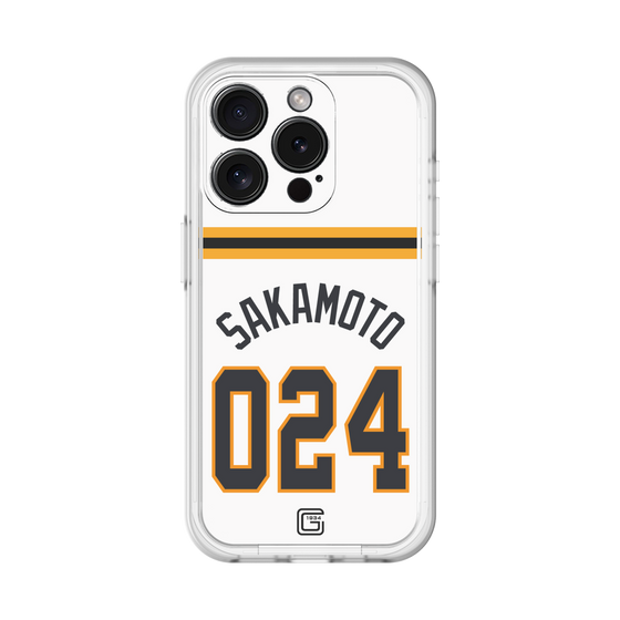 スリムプロテクションプレミアムケース［ 読売ジャイアンツ - #024 SAKAMOTO - ホーム ］