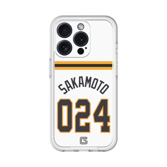 スリムプロテクションプレミアムケース［ 読売ジャイアンツ - #024 SAKAMOTO - ホーム ］