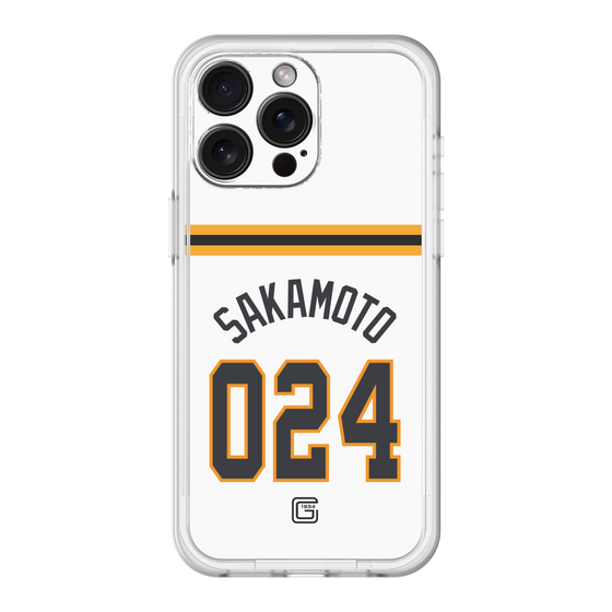 スリムプロテクションプレミアムケース［ 読売ジャイアンツ - #024 SAKAMOTO - ホーム ］