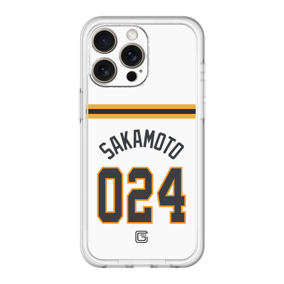 スリムプロテクションプレミアムケース［ 読売ジャイアンツ - #024 SAKAMOTO - ホーム ］