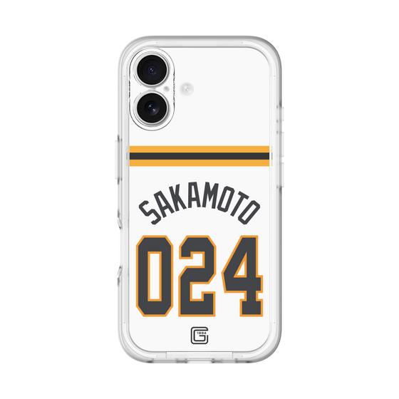 スリムプロテクションプレミアムケース［ 読売ジャイアンツ - #024 SAKAMOTO - ホーム ］