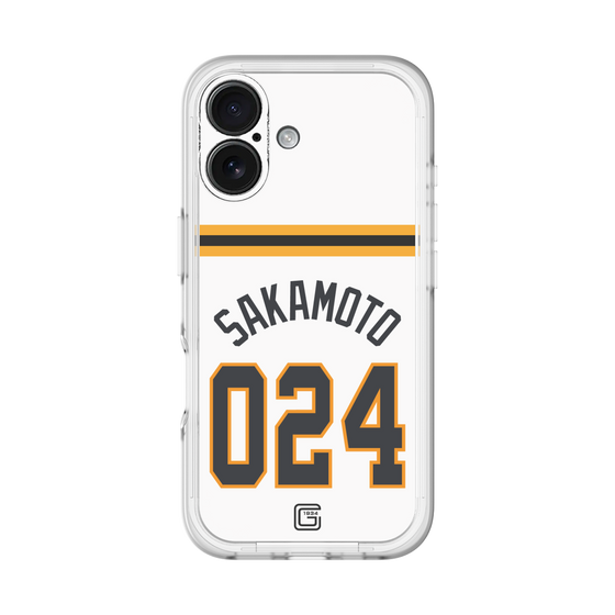 スリムプロテクションプレミアムケース［ 読売ジャイアンツ - #024 SAKAMOTO - ホーム ］