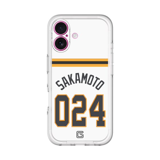 スリムプロテクションプレミアムケース［ 読売ジャイアンツ - #024 SAKAMOTO - ホーム ］