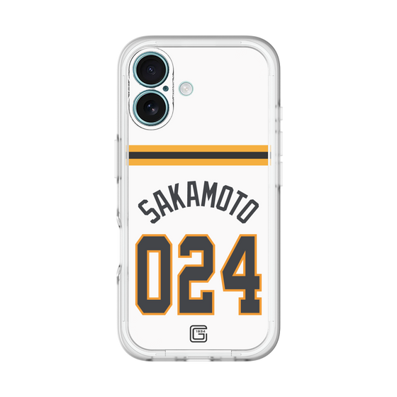 スリムプロテクションプレミアムケース［ 読売ジャイアンツ - #024 SAKAMOTO - ホーム ］