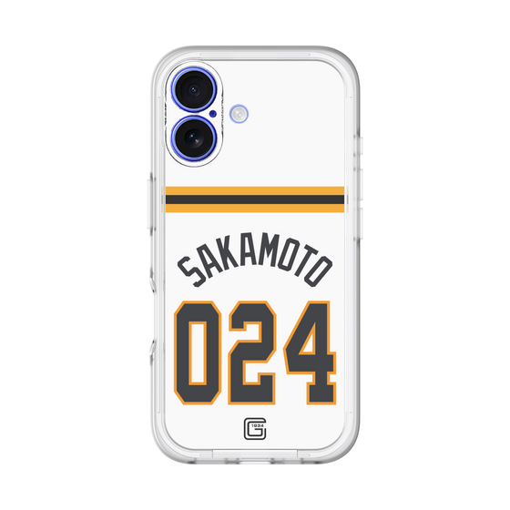 スリムプロテクションプレミアムケース［ 読売ジャイアンツ - #024 SAKAMOTO - ホーム ］