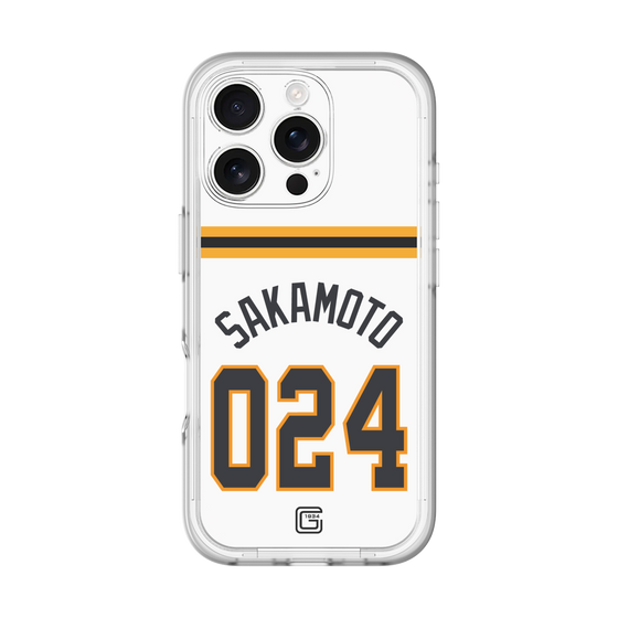 スリムプロテクションプレミアムケース［ 読売ジャイアンツ - #024 SAKAMOTO - ホーム ］