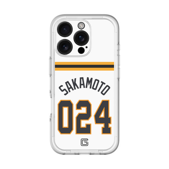 スリムプロテクションプレミアムケース［ 読売ジャイアンツ - #024 SAKAMOTO - ホーム ］