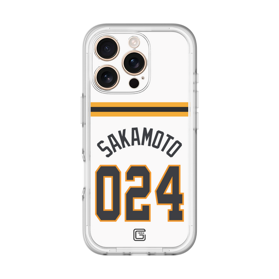 スリムプロテクションプレミアムケース［ 読売ジャイアンツ - #024 SAKAMOTO - ホーム ］