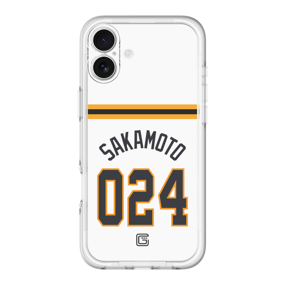 スリムプロテクションプレミアムケース［ 読売ジャイアンツ - #024 SAKAMOTO - ホーム ］