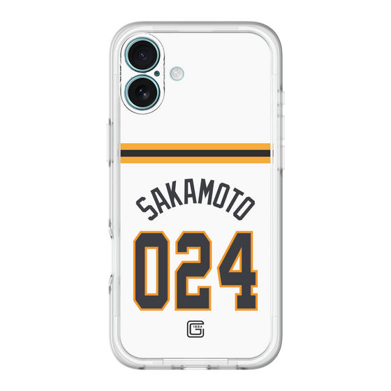 スリムプロテクションプレミアムケース［ 読売ジャイアンツ - #024 SAKAMOTO - ホーム ］