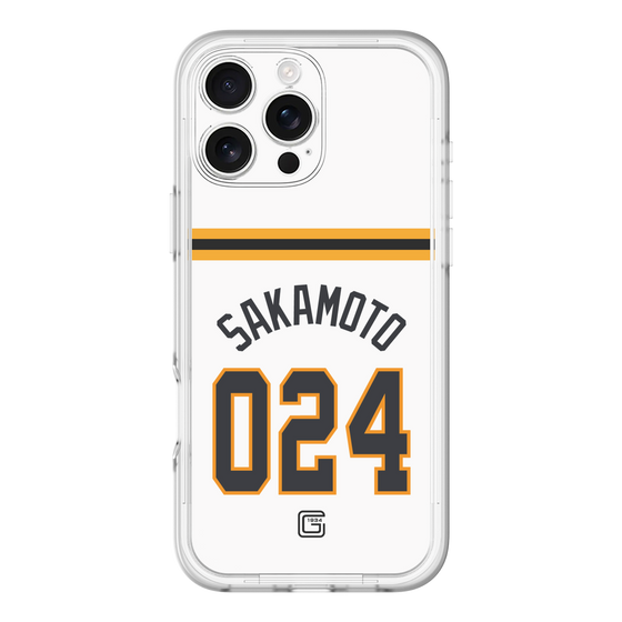 スリムプロテクションプレミアムケース［ 読売ジャイアンツ - #024 SAKAMOTO - ホーム ］
