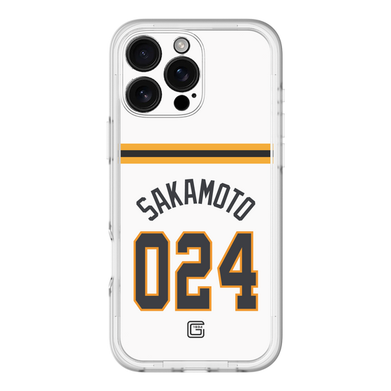 スリムプロテクションプレミアムケース［ 読売ジャイアンツ - #024 SAKAMOTO - ホーム ］