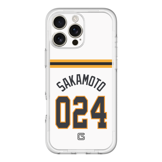 スリムプロテクションプレミアムケース［ 読売ジャイアンツ - #024 SAKAMOTO - ホーム ］