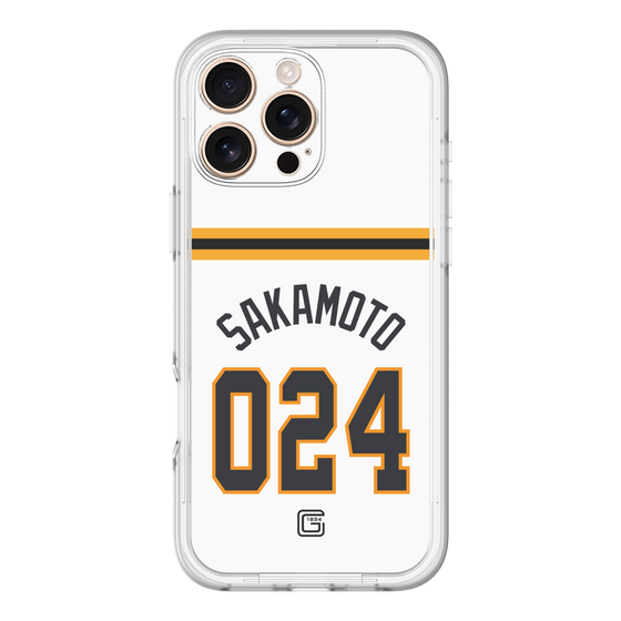 スリムプロテクションプレミアムケース［ 読売ジャイアンツ - #024 SAKAMOTO - ホーム ］
