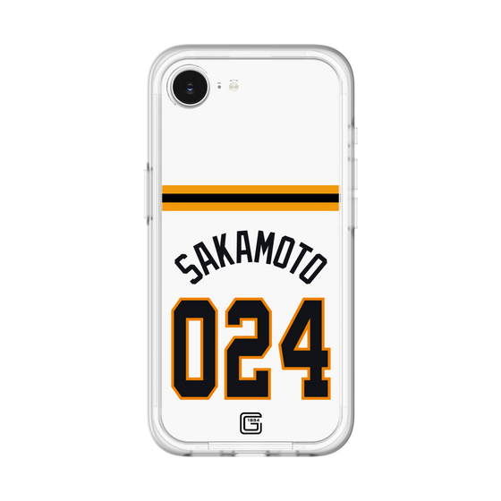 スリムプロテクションプレミアムケース［ 読売ジャイアンツ - #024 SAKAMOTO - ホーム ］
