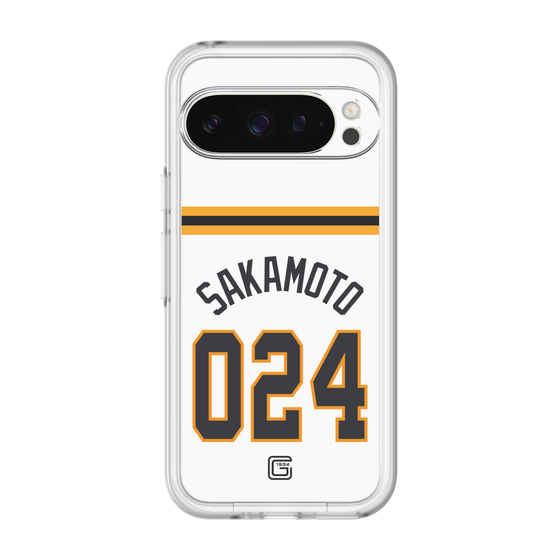 スリムプロテクションプレミアムケース［ 読売ジャイアンツ - #024 SAKAMOTO - ホーム ］