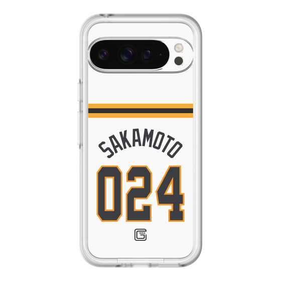 スリムプロテクションプレミアムケース［ 読売ジャイアンツ - #024 SAKAMOTO - ホーム ］