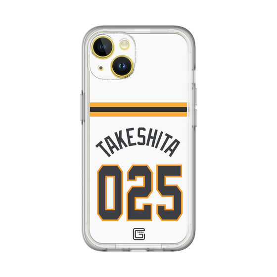 スリムプロテクションプレミアムケース［ 読売ジャイアンツ - #025 TAKESHITA - ホーム ］