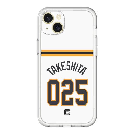 スリムプロテクションプレミアムケース［ 読売ジャイアンツ - #025 TAKESHITA - ホーム ］